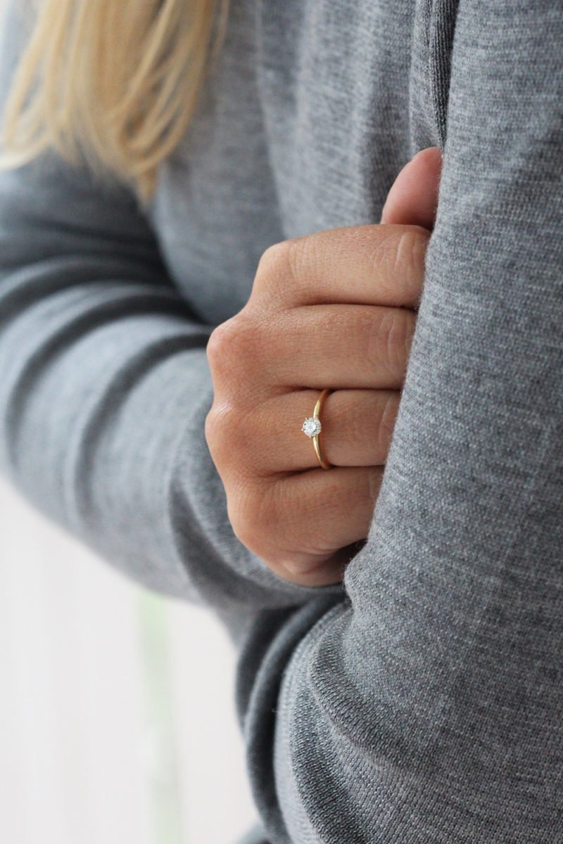 Annette's Solitaire 0,40ct