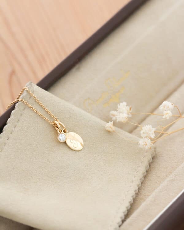 Poppy Mini Diamond & Bianca Oval Mini
