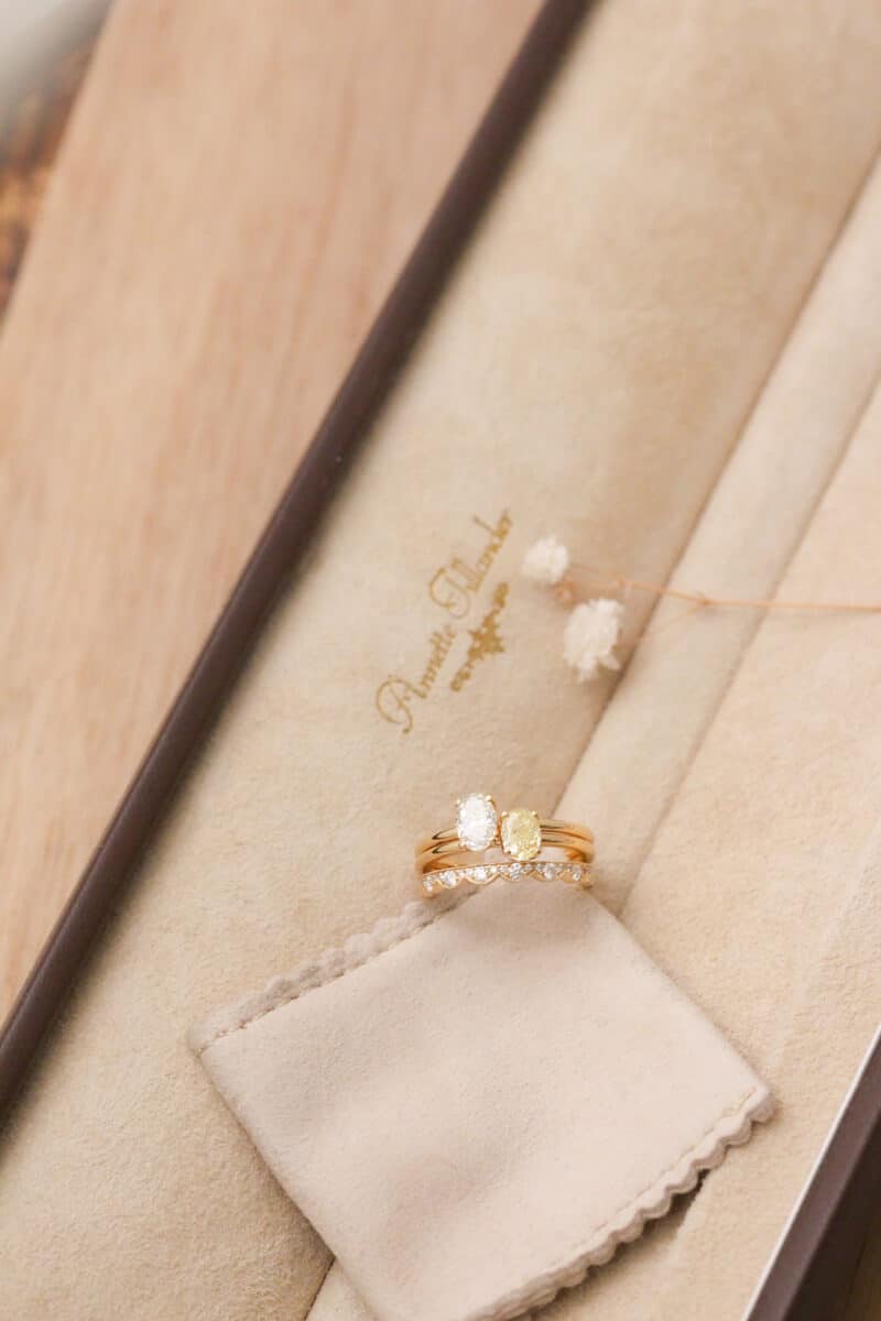 Honey Love Solitaire & Annette’s Love Oval Solitaire