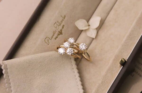 Annette's Solitaire LAB -sormukset 0,50ct - 1,00ct